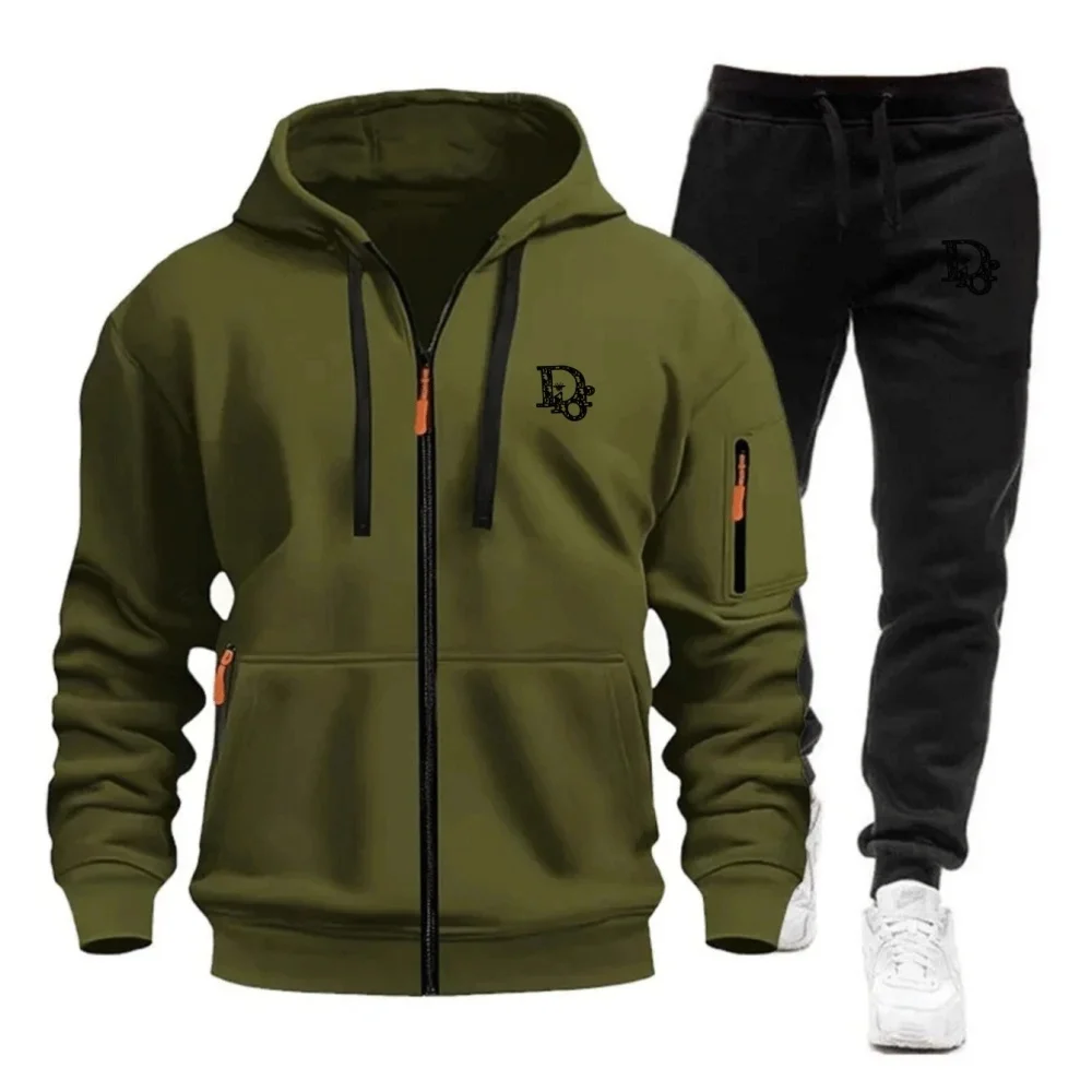 Męski dres z kapturem i spodni – Winter Clothing Pk recenzja i cena